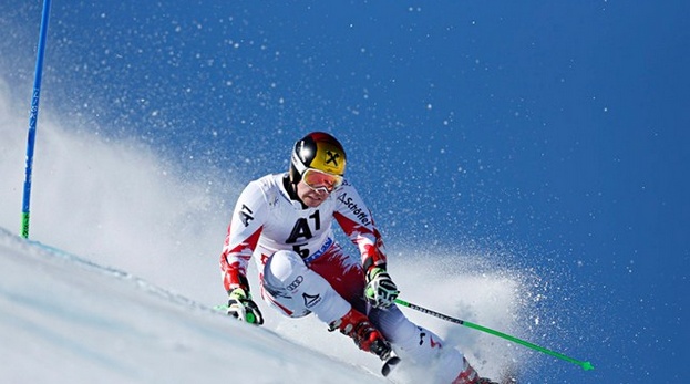 Hischer en la copa del mundo de esquí alpino 2014-2015 Fuente:http://www.fis-ski.com
